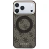 Apple iPhone 18 Pro / 17 Pro barna Guess Ring Stand 360 4G Classic Logo MagSafe tok thumbnail