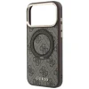 Apple iPhone 18 Pro / 17 Pro barna Guess Ring Stand 360 4G Classic Logo MagSafe tok thumbnail