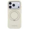 iPhone 18 Pro Max / 17 Pro Max béžový zadný kryt Guess Ring Stand 360 Grained Classic Logo MagSafe thumbnail