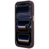 Apple iPhone 18 Pro Max / 17 Pro Max bordové Guess puzdro s 360° prstencovým stojanom Grained Classic Logo MagSafe thumbnail