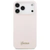 Apple iPhone 18 Pro Max / iPhone 17 Pro Max ružový Guess Silicone Script Metal Logo MagSafe kryt thumbnail
