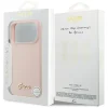 Apple iPhone 18 Pro Max / iPhone 17 Pro Max ružový Guess Silicone Script Metal Logo MagSafe kryt thumbnail