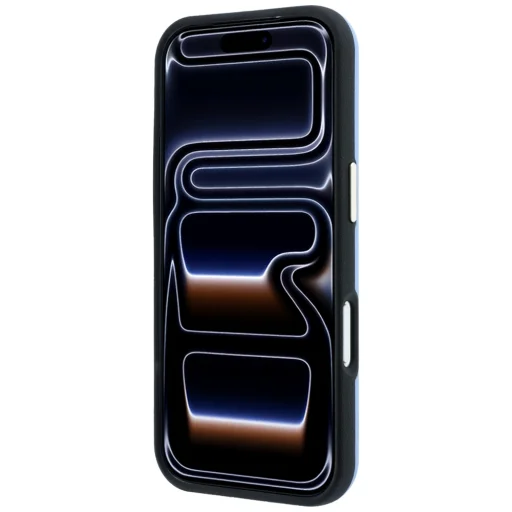 Modré puzdro Guess Smooth & Big Strass Logo pre iPhone 18 Pro Max / 17 Pro Max - 5
