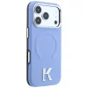 Apple iPhone 18 Pro / 17 Pro svetlomodré puzdro Karl Lagerfeld Grained Embossed Ring & Kameo Logo MagSafe thumbnail
