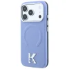 Apple iPhone 18 Pro / 17 Pro svetlomodré puzdro Karl Lagerfeld Grained Embossed Ring & Kameo Logo MagSafe thumbnail