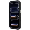 Apple iPhone 18 Pro / 17 Pro čierny Karl Lagerfeld Grained with Resin Signature Logo MagSafe kryt thumbnail