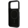 Apple iPhone 18 Pro / 17 Pro fekete Karl Lagerfeld Grained with Resin Signature Logo MagSafe tok thumbnail