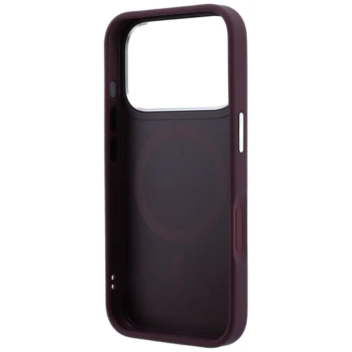 iPhone 18 Pro Max / 17 Pro Max bordó Karl Lagerfeld Ring Stand 360 Saffiano Classic Logo MagSafe tok - 7