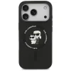 iPhone 18 Pro Max / iPhone 17 Pro Max fekete Karl Lagerfeld Silicone Karl&Choupette Ring MagSafe tok thumbnail
