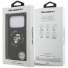 iPhone 18 Pro Max / iPhone 17 Pro Max fekete Karl Lagerfeld Silicone Karl&Choupette Ring MagSafe tok thumbnail