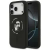 iPhone 18 Pro Max / iPhone 17 Pro Max fekete Karl Lagerfeld Silicone Karl&Choupette Ring MagSafe tok thumbnail