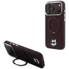 iPhone 18 Pro / 17 Pro bordové puzdro Karl Lagerfeld Ring Stand 360 Choupette Head Pin MagSafe thumbnail