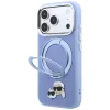 iPhone 18 Pro Max svetlomodrý Karl Lagerfeld Ring Stand 360 Karl & Choupette Heads Pin MagSafe kryt thumbnail