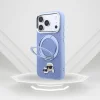 iPhone 18 Pro Max svetlomodrý Karl Lagerfeld Ring Stand 360 Karl & Choupette Heads Pin MagSafe kryt thumbnail