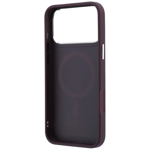iPhone 18 Pro / 17 Pro bordó Karl Lagerfeld Ring Stand 360 Karl Head Pin MagSafe tok - 7