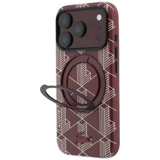 iPhone 18 Pro / 17 Pro bordové puzdro Lacoste Blend with Ring Stand MagSafe - 2