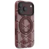 iPhone 18 Pro / 17 Pro bordó Lacoste Blend with Ring Stand MagSafe tok thumbnail