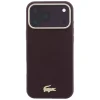 iPhone 18 Pro / 17 Pro Bordó Lacoste Champs Elysees Embossed MagSafe tok thumbnail
