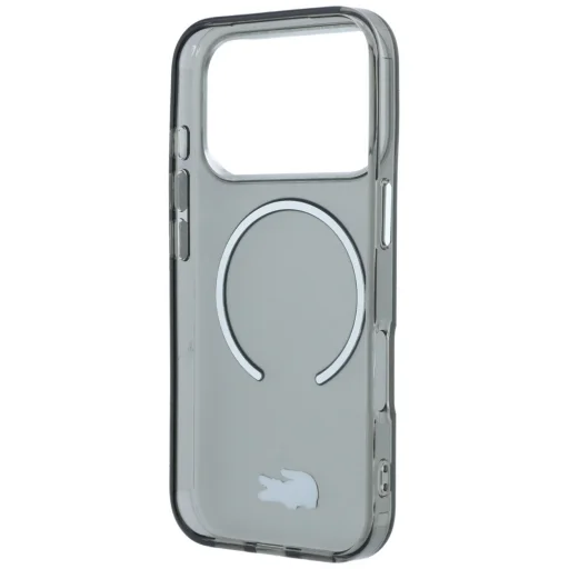Apple iPhone 18 Pro / 17 Pro čierny Lacoste IML Frosted Laquer Logo MagSafe zadný kryt - 7