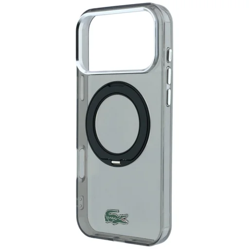Apple iPhone 18 Pro Max / 17 Pro Max čierny zadný kryt Lacoste IML Glossy Finish with Ring Stand MagSafe - 6