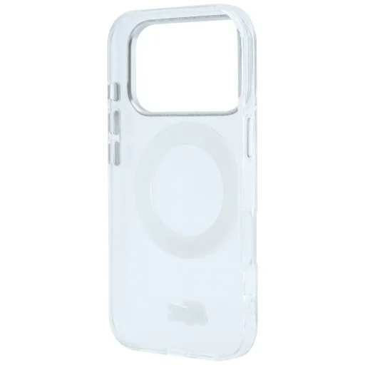 iPhone 18 Pro Max / 17 Pro Max Átlátszó Lacoste IML fényes felületű MagSafe tok gyűrűs kitámasztóval - 7