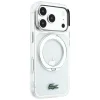 Apple iPhone 18 Pro / 17 Pro átlátszó Lacoste IML Glossy Finish with Ring Stand MagSafe kemény hátlap tok thumbnail