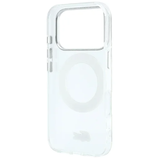 Apple iPhone 18 Pro / 17 Pro átlátszó Lacoste IML Glossy Finish with Ring Stand MagSafe kemény hátlap tok - 7