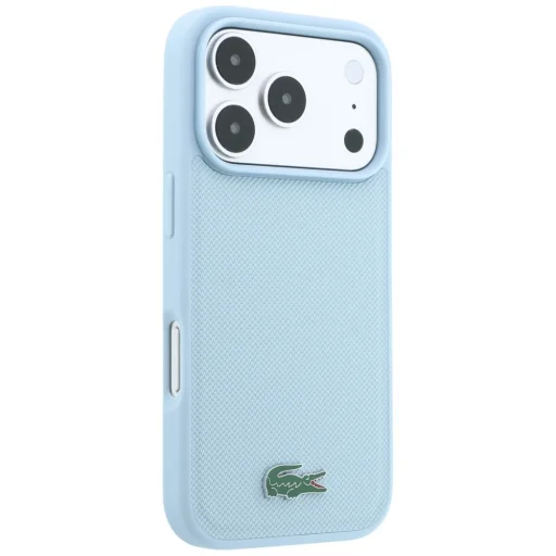 Apple iPhone 18 Pro Max / 17 Pro Max modrý Lacoste Petit Pique Lacquer Logo MagSafe pevný zadný kryt - 4