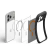 iPhone 18 Pro Max / 17 Pro Max matné čierno-oranžové ochranné puzdro Spigen Ultra Hybrid MagSafe thumbnail