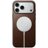 iPhone 18 Pro Max / 17 Pro Max hnedé kožené ochranné puzdro Nomad Modern Leather Case thumbnail