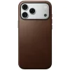 iPhone 18 Pro Max / 17 Pro Max hnedé kožené ochranné puzdro Nomad Modern Leather Case thumbnail