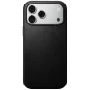 iPhone 18 Pro Max / 17 Pro Max čierne kožené ochranné puzdro Nomad Modern Leather Case thumbnail