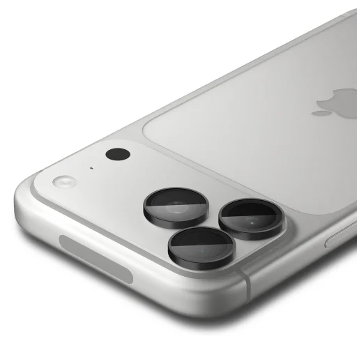 iPhone 18 Pro Max / 18 Pro tmavosivé Spigen Glass tR EZ Fit Optik Pro tvrdené sklo na šošovky fotoaparátu (2 ks) - 4