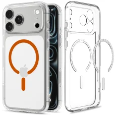 Spigen Ultra Hybrid MagSafe, clear orange - iPhone 18 Pro Max/17 Pro Max