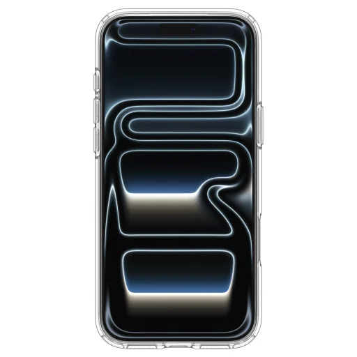 Apple iPhone 18 Pro Max / 17 Pro Max átlátszó narancssárga Spigen Ultra Hybrid MagSafe tok - 5