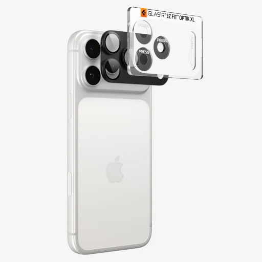 Apple iPhone 18 Pro Max tmavosivý Spigen Glass tR EZ Fit Optik Pro XL 1 ks - 2
