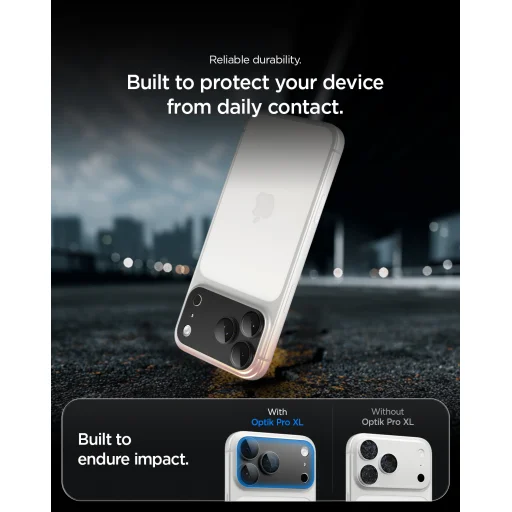 Apple iPhone 18 Pro Max tmavosivý Spigen Glass tR EZ Fit Optik Pro XL 1 ks - 16