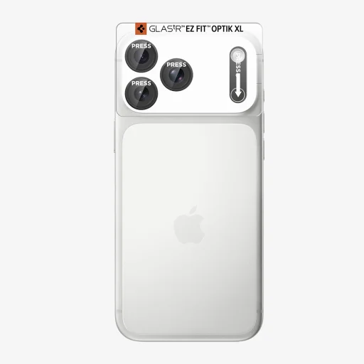 Apple iPhone 18 Pro Max tmavosivý Spigen Glass tR EZ Fit Optik Pro XL 1 ks - 3