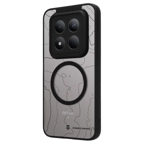 Xiaomi Redmi Note 15 Pro 5G asfaltovo sivý Tactical MagForce Warthog odolný kryt - 5
