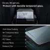 Tesla Model Y / Model 3 Átlátszó Spigen Glas.tR Slim matt hátsó tükröződésmentes edzett üveg kijelzővédő thumbnail