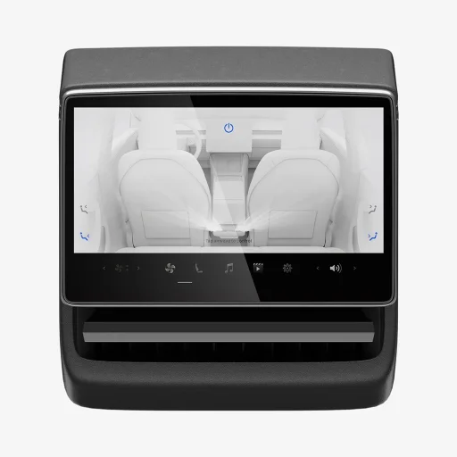 Tesla Model Y / Model 3 Priehľadné Spigen Glas.tR Slim matné zadné antireflexné tvrdené sklo na displej - 2
