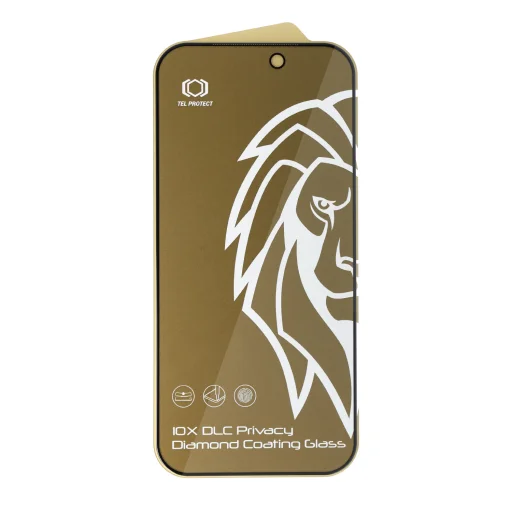 iPhone 18 Pro Tel Protect 10X Privacy privátne tvrdené sklo s DLC vrstvou - 3
