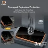 iPhone 18 Pro Tel Protect 10X Privacy betekintésgátló, DLC bevonatú edzett üveg thumbnail