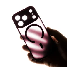 iPhone 17 Pro / iPhone 18 Pro 6,3" fekete Mag Matt tok nagy kivágással