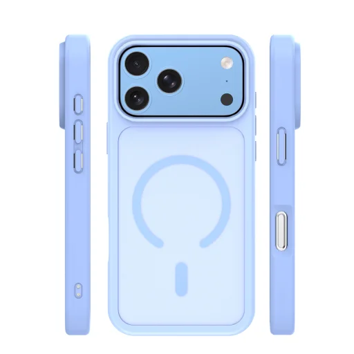 Apple iPhone 17 Pro / iPhone 18 Pro (6,3") svetlomodré puzdro TFO Mag Matt MagSafe - 2