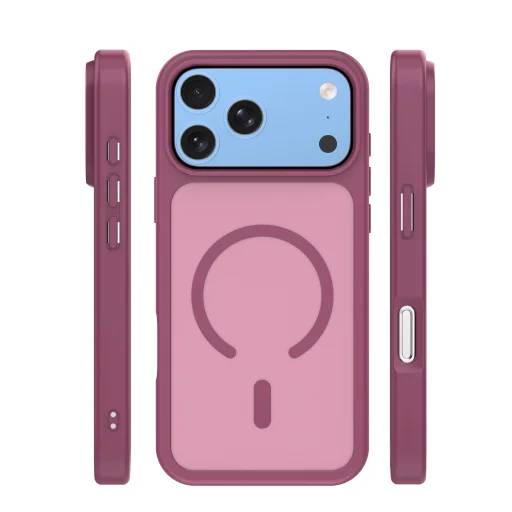 iPhone 17 Pro és iPhone 18 Pro bordó TFO Mag Matt MagSafe hátlaptok - 2