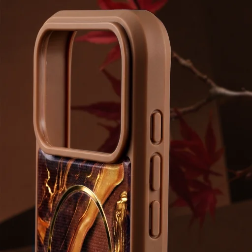 iPhone 12 / 12 Pro barna TFO Golden Autumn MagSafe telefontok - 7