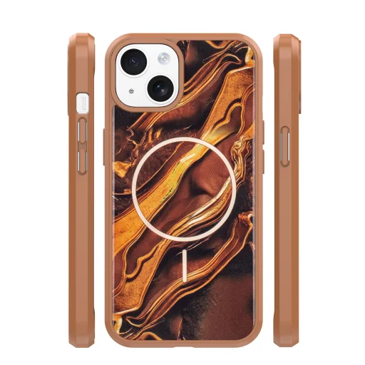 iPhone 13 hnedý kryt TFO Golden Autumn MagSafe - 3