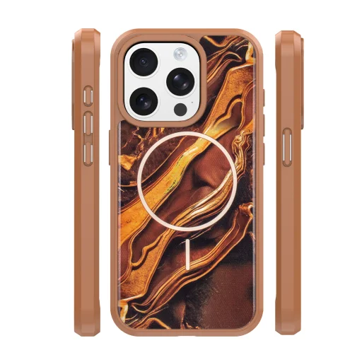  iPhone 14 Pro barna TFO Golden Autumn MagSafe hátlap - 3