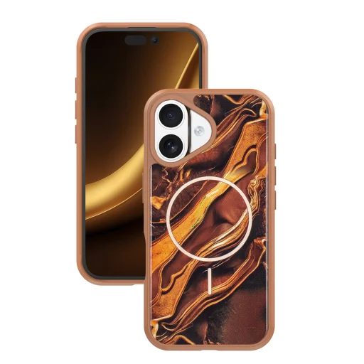  iPhone 17 6.3 barna TFO Golden Autumn MagSafe telefontok - 1